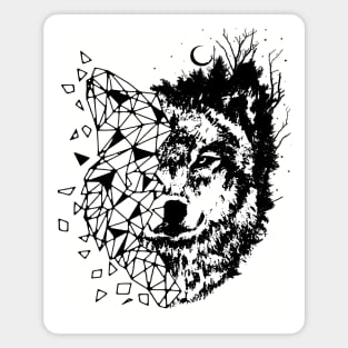 Wolfy cool) Magnet